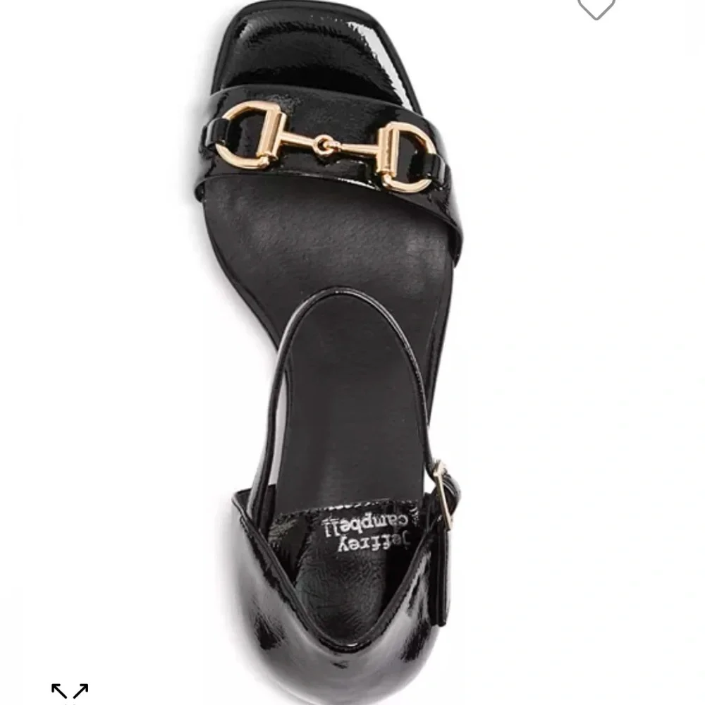 Jeffrey Campbell Jeffrey Women's Clever Platform High Block Heel Sandals
